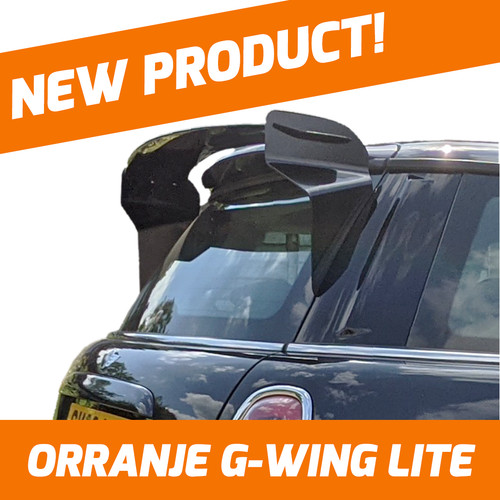 Spoiler orranje wing - spoiler, lite